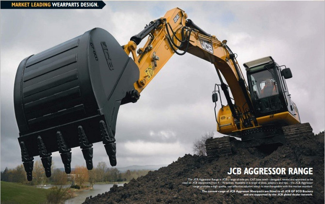 Адаптеры и коронки ковшей экскаваторов JCB Санкт-Петербург - изображение 1