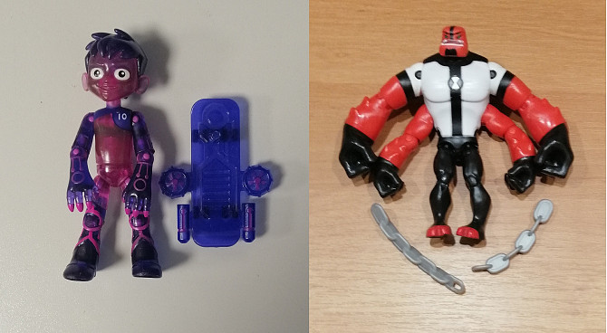 Фигурки Ben 10 (Ben Ten) 9 штук Электросталь - изображение 1