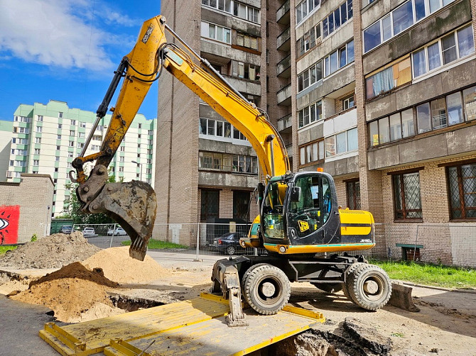 Колёсный экскаватор JCB JS 160W 2011 года Санкт-Петербург - изображение 1