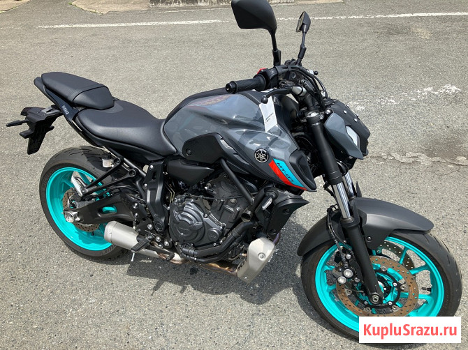 Мотоцикл naked bike Yamaha MT-07 ABS рама RM33J спортивный дорожный гв 2022 Москва - изображение 1