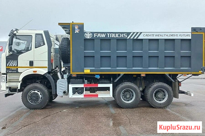 Самосвал FAW CA3250, J6P, 420 л.с., 6х6, кузов 20 м3, Euro V Челябинск - изображение 2
