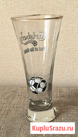 Стакан бокал для пива Carlsberg стекло 0.33 л Электросталь - изображение 2