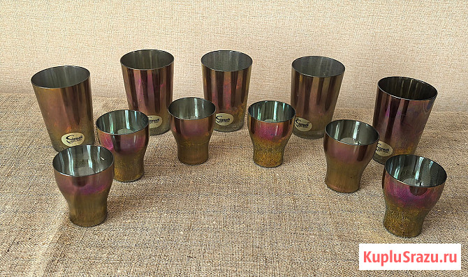 Стаканы из цветного стекла Signum mаgiс glass Электросталь - изображение 1