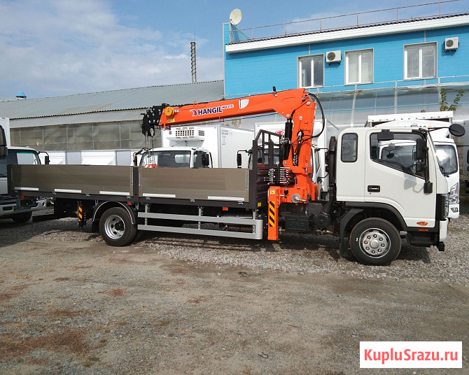 Грузовик с манипулятором JAC N120 4х2 с КМУ г/п 5 тонн Челябинск - изображение 2