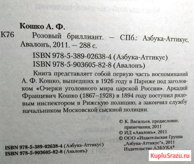 Очерки начальника Московской сыскной полиции Кошко А.Ф Тверь - изображение 3