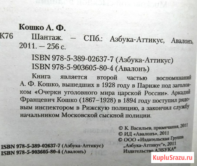 Очерки начальника Московской сыскной полиции Кошко А.Ф Тверь - изображение 4