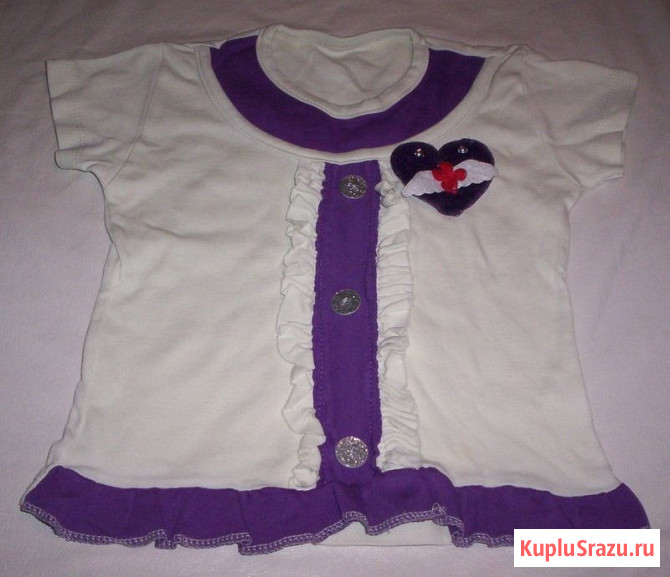 Футболка для девочки 4 штуки рост 98-104 Электросталь - изображение 2