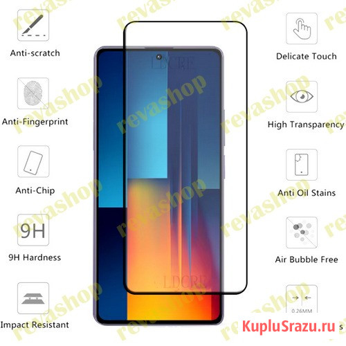 Защитное стекло для Xiaomi Poco Pro для Xiаоmi Rеdmi Nоtе 13 4G/5G/Notе 13 Prо 4G/5G  - изображение 1