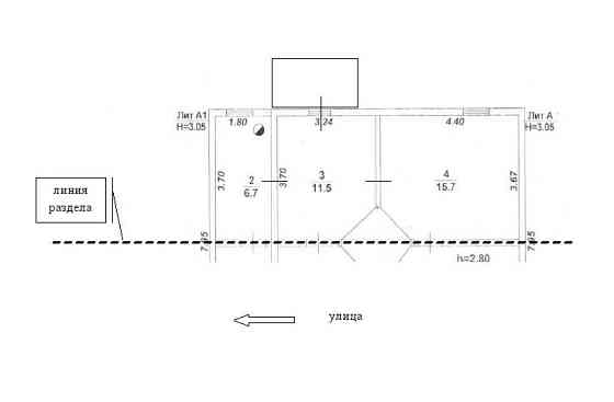Дом 68.4 м² на участке 4.3 сот. на продажу в Боброве Бобров
