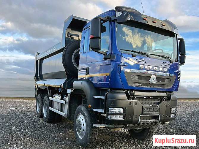 Самосвал Sitrak TX-M, 6х6, 440 л.с., кузов U – образный, объём 18 куб.м., Euro V Челябинск - изображение 4