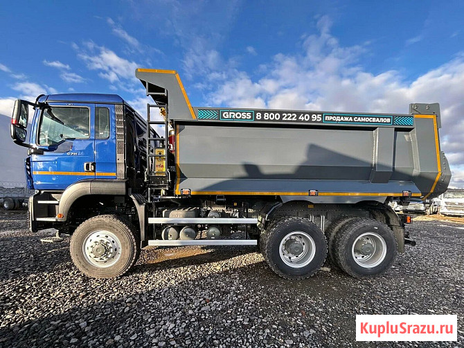 Самосвал Sitrak TX-M, 6х6, 440 л.с., кузов U – образный, объём 18 куб.м., Euro V Челябинск - изображение 2