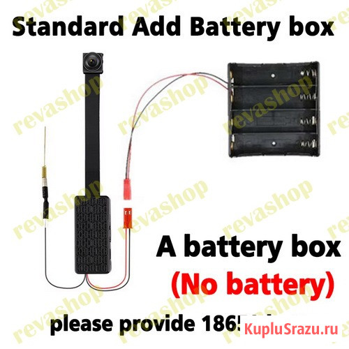 Портативная мини видеокамера 4K WiFi IP  - изображение 2