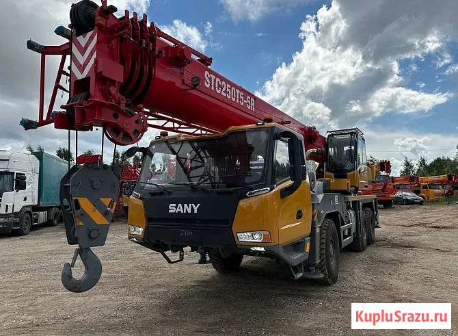 Автокран Palfinger SANY STC250T5-5R, 6х6, Euro V Челябинск - изображение 1