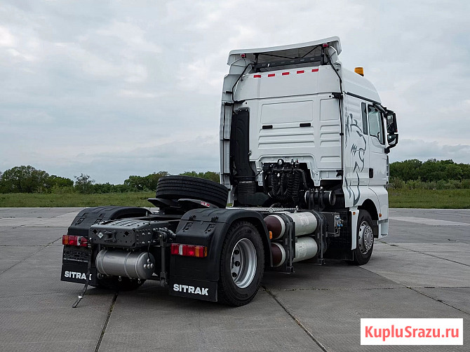 Газовый тягач Sitrak C7H, MAX, CNG, 4х2, 430 л.с., МКПП, пневма Челябинск - изображение 2