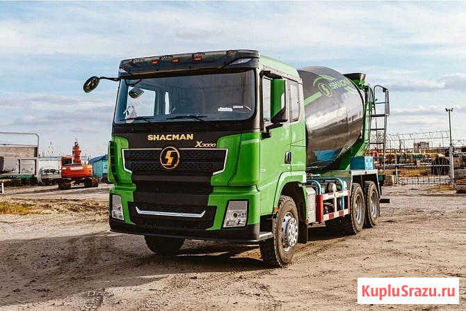 Автобетоносмеситель Shacman X3000, 6х4, объём бочки 10 м3, Euro V Челябинск - изображение 1