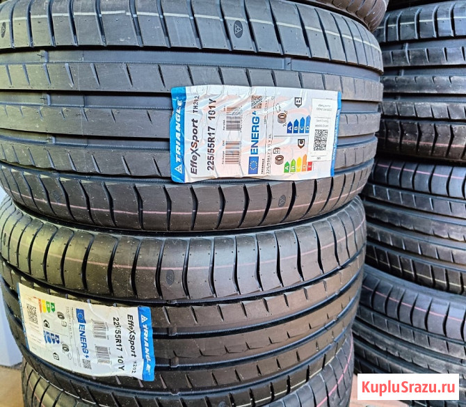 Новые летние шины 225/55 R17 Triangle TH202 Краснодар - изображение 1