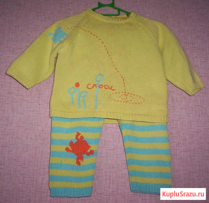 Костюм (штаны и кофта) на 6 месяцев Электросталь - изображение 1