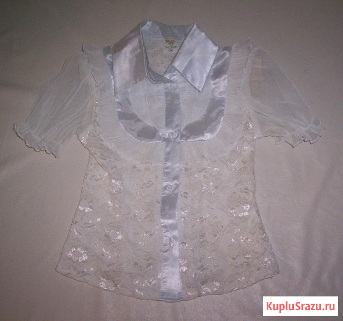 Блузка для школы рост 116-122 в ассортименте Электросталь - изображение 4