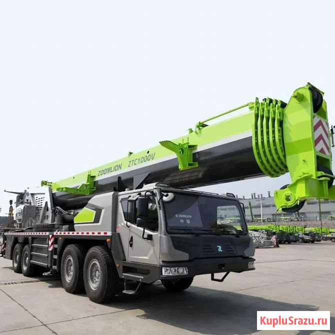 Автокран Zoomlion ZTC1000V, 8х4, Euro V, грузоподъёмность 100 тонн Челябинск - изображение 4