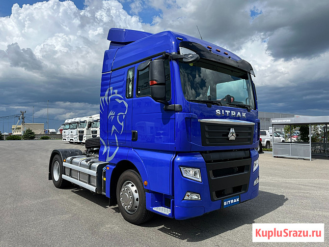 Тягач Sitrak C7S-E, салон MAX, АКПП, ретардер, раздатка, пневма Челябинск - изображение 1
