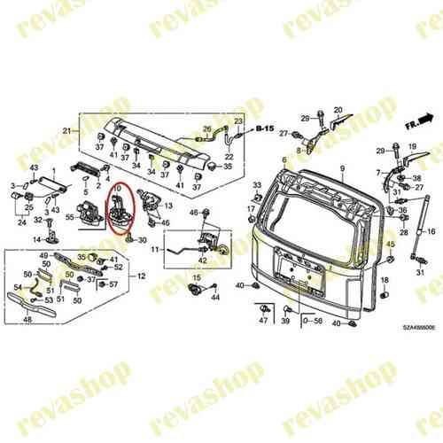 Замок багажника для Honda Civic CR-V Accord Pilot MDX Москва