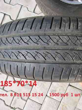 R14*185*70. Продам. DUNLOP. летние, 2017 год, б/у, одна покрышка 1500 руб Красноярск
