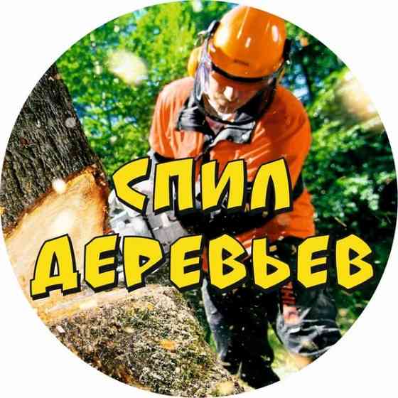 Спил обрезка вырубка деревьев, расчистка участка Козельск Козельск