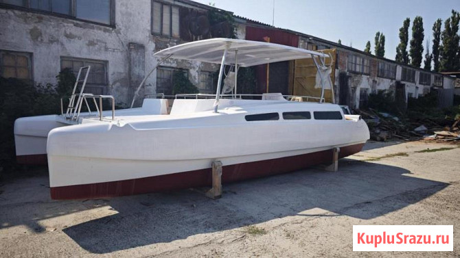 Катамаран Кайман-800 белый. С окошками Краснодар - изображение 1
