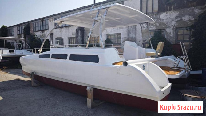 Катамаран Кайман-800 белый. С окошками Краснодар - изображение 2