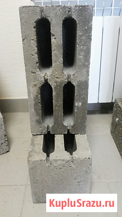 Керамзитобетонные блоки 390х190х188 Казань - изображение 1