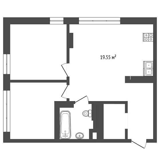 1-комнатная квартира, 41 м², 6/17 эт. на продажу в Тюмени Тюмень