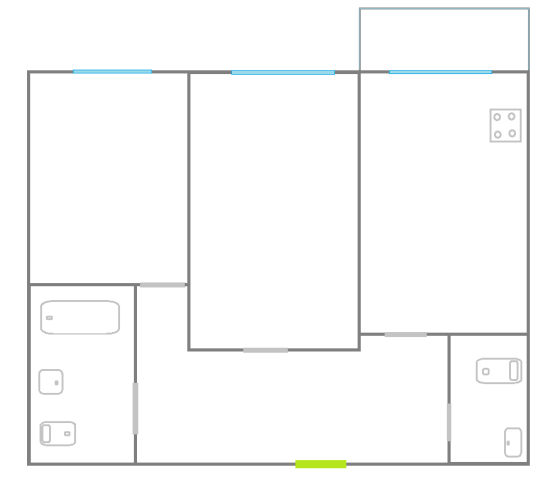 2-комнатная квартира, 58 м², 5/16 эт. на продажу в Москве Москва