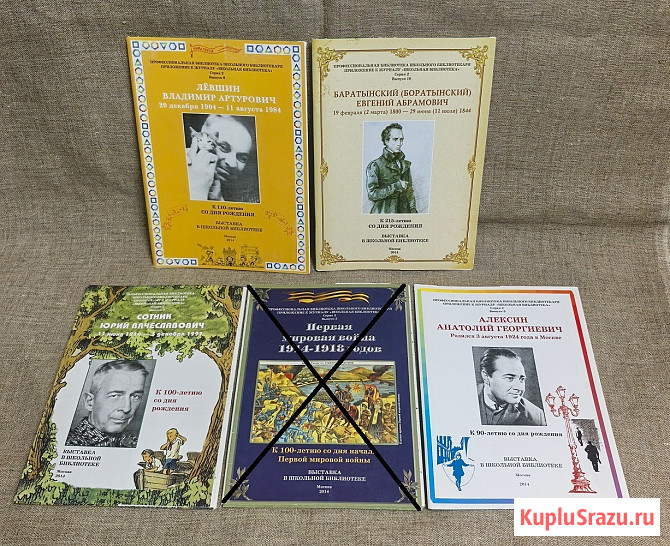 Приложение к журналу Школьная библиотека. Выставка в библиотеке 2008 - 2018 года Электросталь - изображение 3