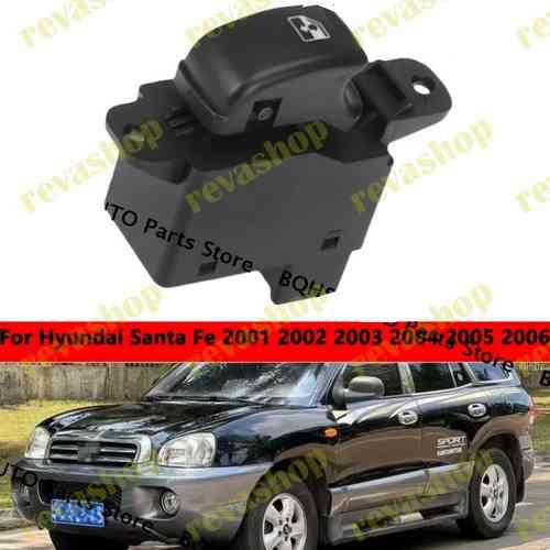Кнопка стеклоподъемника для Hyundai Santa Fe Classic Блок управления стеклами Hyundai Santa Fe, блок Москва