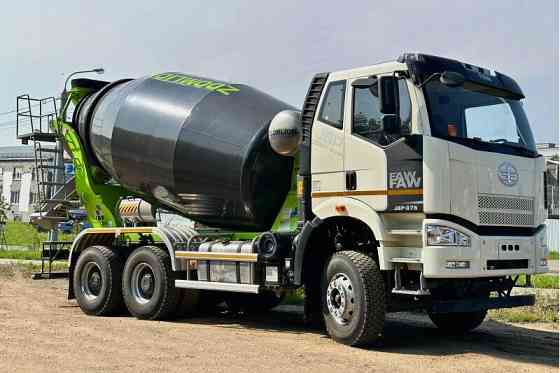 Автобетоносмеситель на шасси FAW CA3250, J6P, 6х4, объём бочки 10 м3 Челябинск