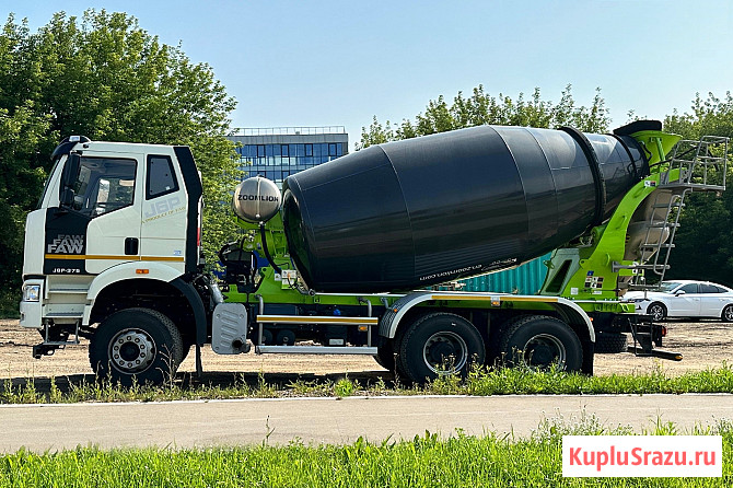 Автобетоносмеситель на шасси FAW CA3250, J6P, 6х4, объём бочки 10 м3 Челябинск - изображение 2