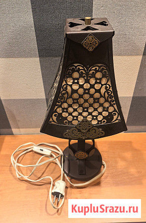 Советская настольная лампа Теремок светильник СССР Электросталь - изображение 1