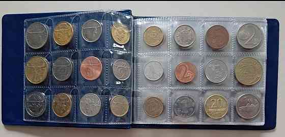 Коллекция иностранных монет мира без повторов 96 шт Дятьково