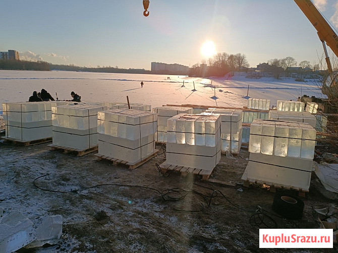 Лед, блоки льда для скульптур, лед строительный Москва - изображение 4