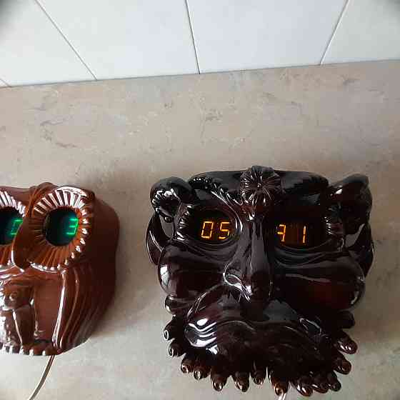 Часы электронные цифровые Сова и Мефистофель С времен СССР Челябинск