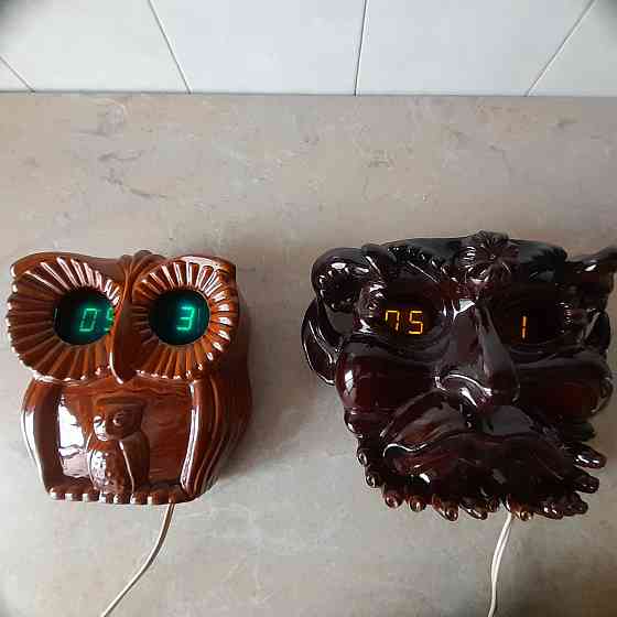 Часы электронные цифровые Сова и Мефистофель С времен СССР Челябинск