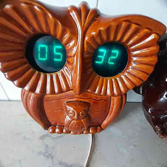 Часы электронные цифровые Сова и Мефистофель С времен СССР Челябинск