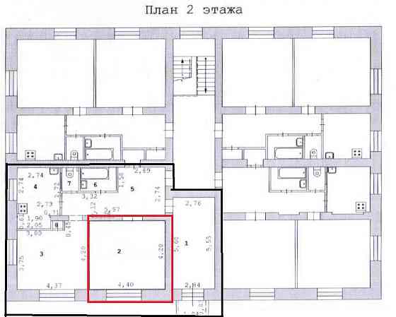 Комната 18.5 м² в 3-ком. кв., 2/2 эт. на продажу в Екатеринбурге Екатеринбург