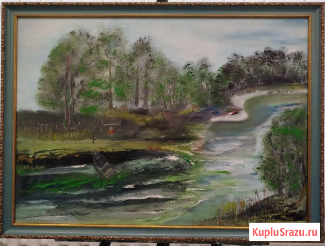 Картина маслом 50х70 Владимир - изображение 1