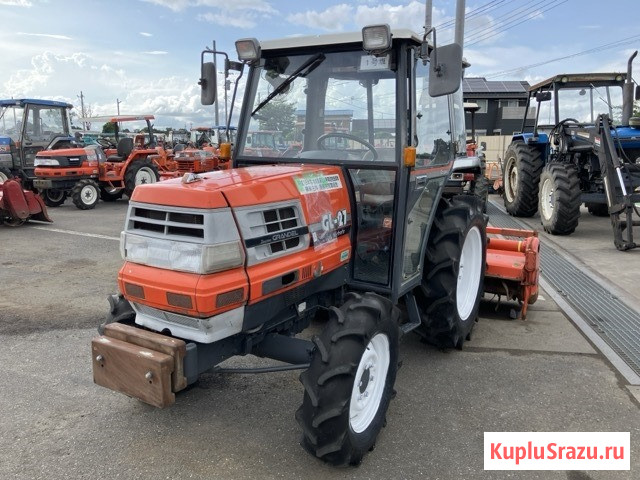 Минитрактор с/х Kubota GL-27 4х4 кабина фреза наработка 3975 Москва - изображение 1
