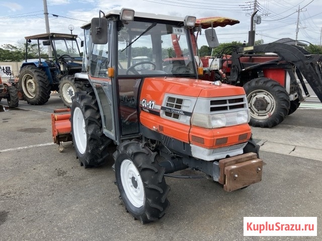 Минитрактор с/х Kubota GL-27 4х4 кабина фреза наработка 3975 Москва - изображение 2