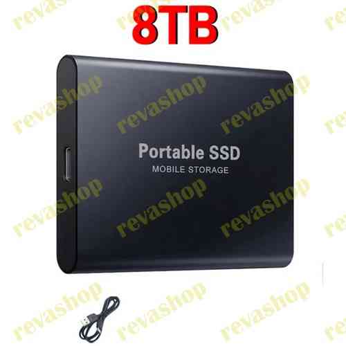 Внешний жесткий диск 8 ТБ USB 3.1 Портативный внешний диск SSD 8 ТБ USB 3.1/Type-C Внешний диск SSD 