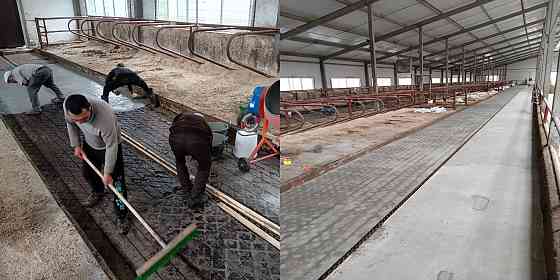 RTmix R1 противоскользящее напольное защитное покрытие, высокостойкое к истиранию (G1) и агрессивным Москва