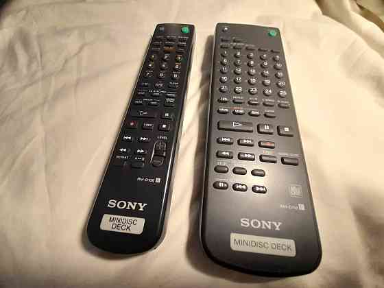Пульты от минидисковых дек SONY Челябинск