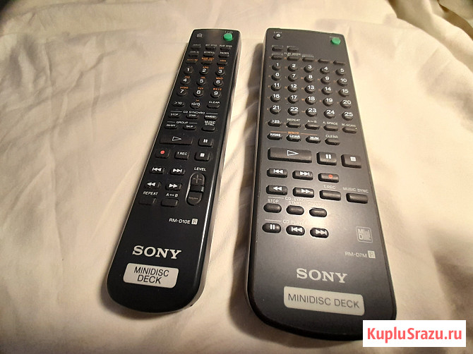 Пульты от минидисковых дек SONY Челябинск - изображение 3
